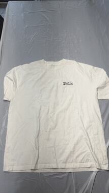 Last Call Co Shirt XXL White Short Sleeve Here For A good Time Not A Long Time